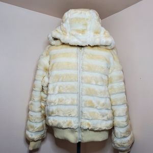 Ablanćhe Urban Fitters Faux Fur Reversible Jacket - 2XL